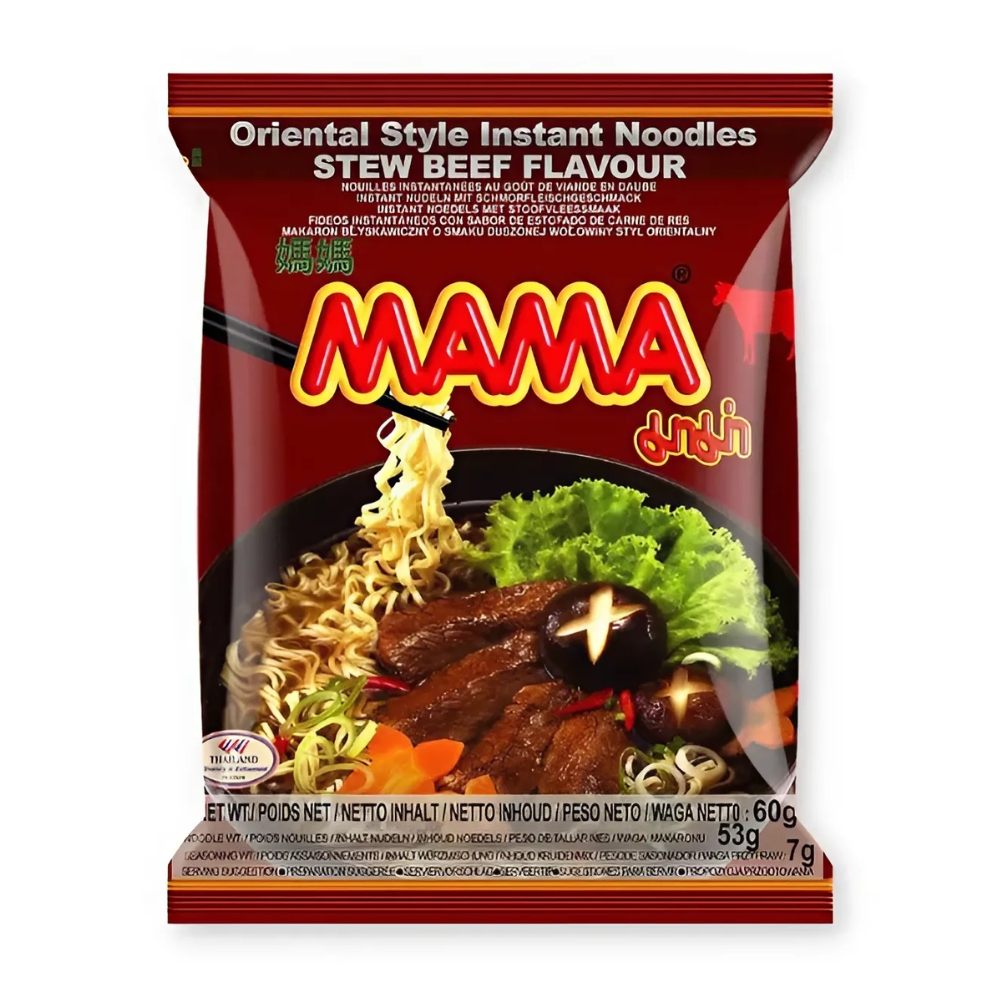 Mì gói/ly Mama Thái Lan mì trộn/chay nhiều hương vị gói/ly 55g/60g/85g/90g
