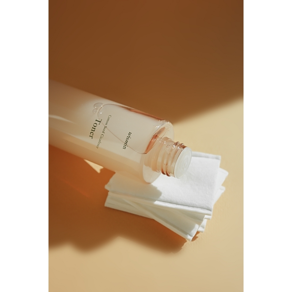 Nước hoa hồng Wismin cotton seed cicafence toner hạt bông 150ml