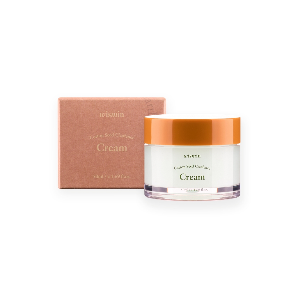 Kem dưỡng ẩm Wismin cotton seed cicafence cream hạt bông 50ml