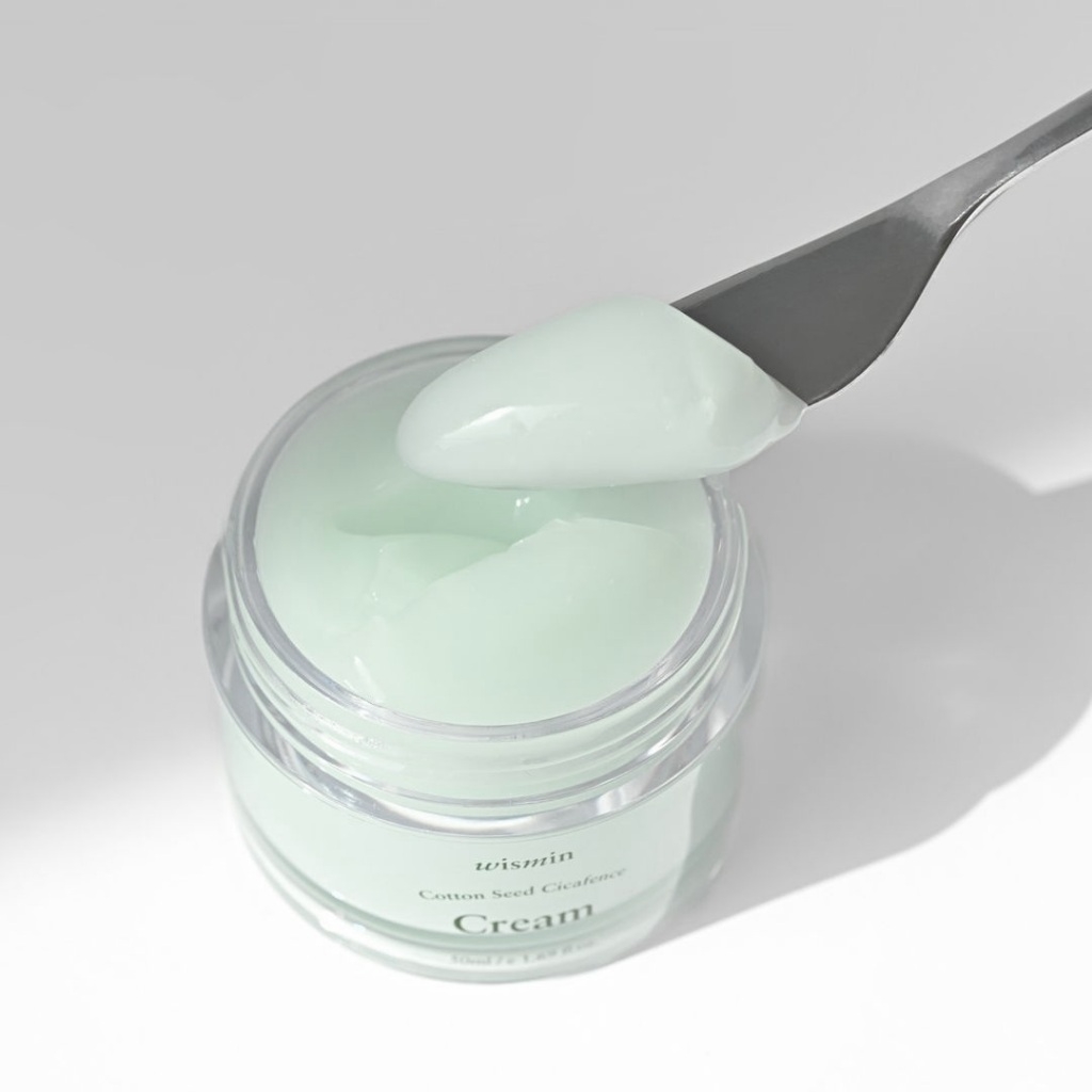 Kem dưỡng ẩm Wismin cotton seed cicafence cream hạt bông 50ml