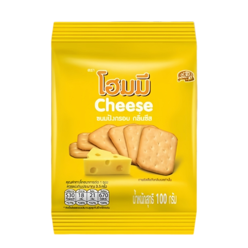 (1 gói/combo 5 gói) Bánh Homey Bissin hương vị gà/phô mai/mè/dừa/rong biển 100g