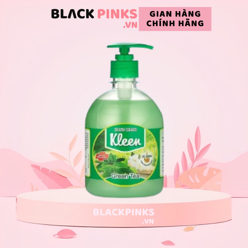 Nước rửa tay Kleen 500ml hương đào/xoài/trà xanh/oải hương