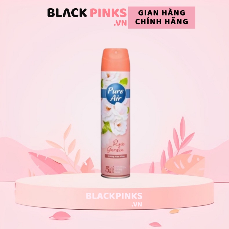 Xịt phòng hương nước hoa Pure Air hương phấn/hoa hồng/anh đào/lavender/cam chanh/ 280ml
