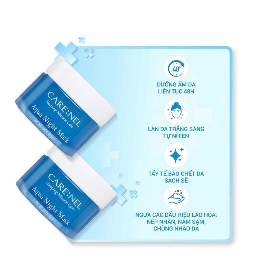 Mặt nạ ngủ Care:Nel Aqua dưỡng ẩm 15ml