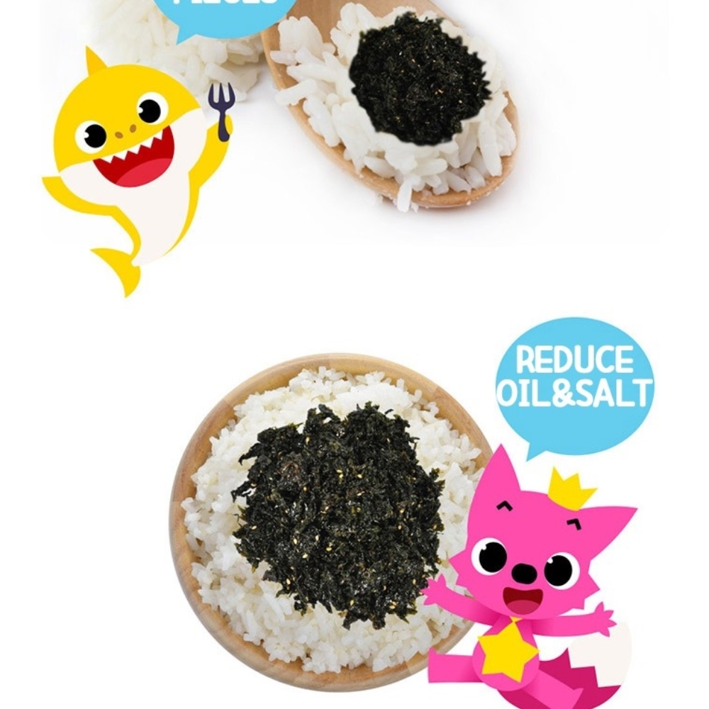 Rong biển vụn Organic Pink Fong ăn liền 40g