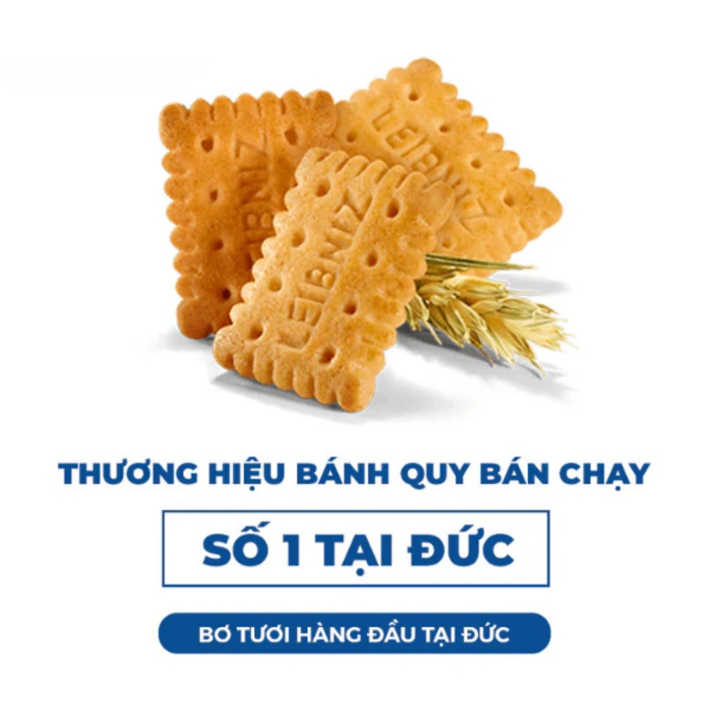 Bánh quy bơ Leibniz/ít đường 200g