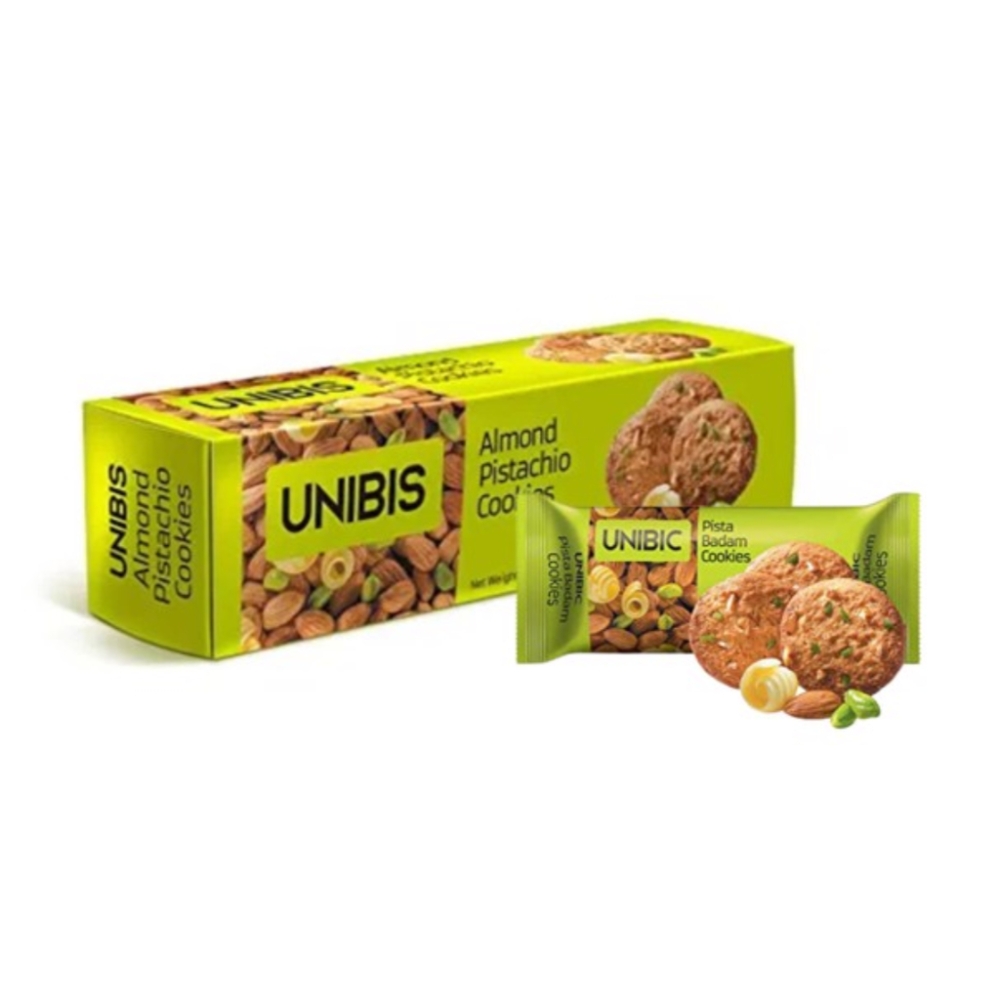 Bánh quy Unibic vị hạnh nhân hạt dẻ cười/hạt điều/trái cây và hạt gói 75g