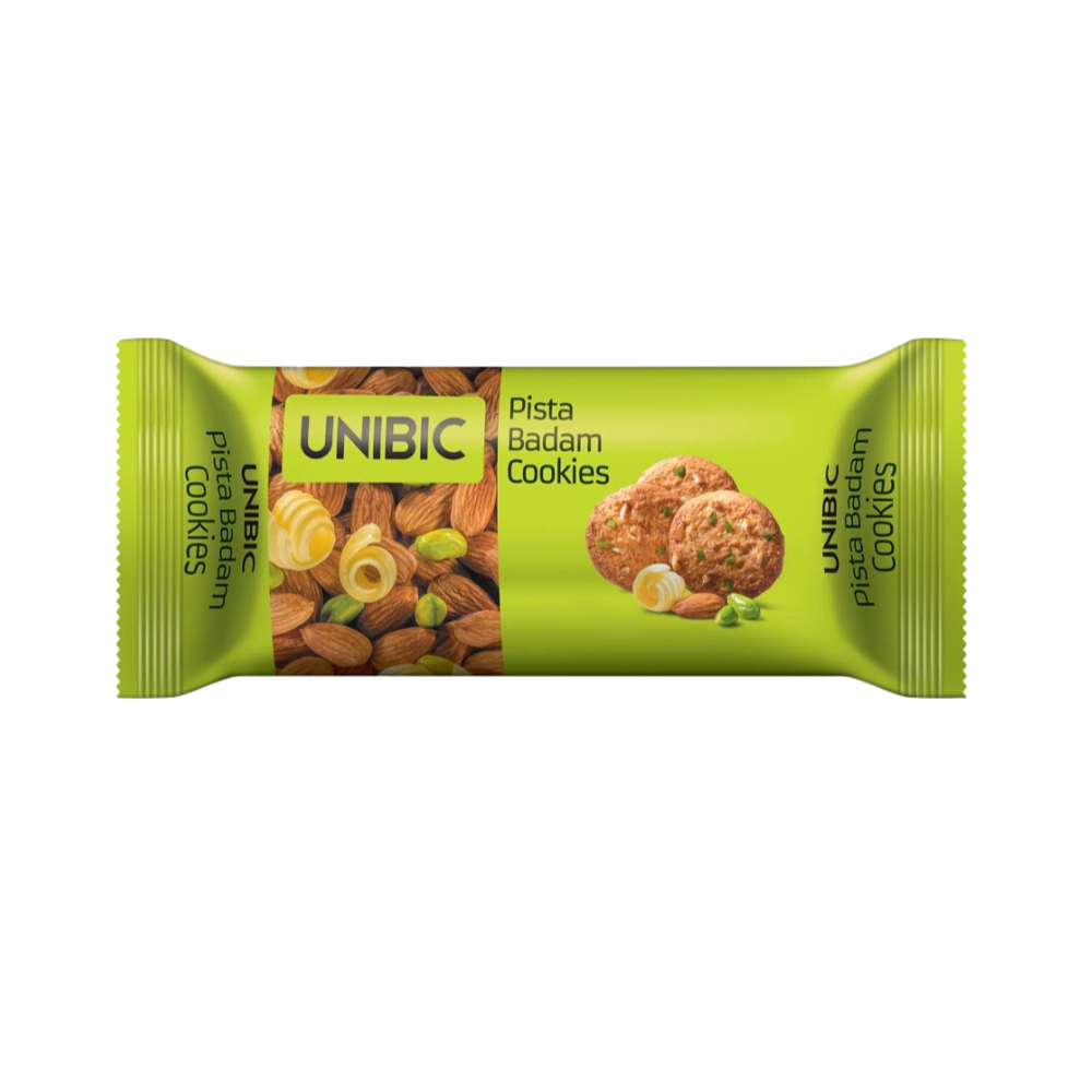 Bánh quy Unibic vị hạnh nhân hạt dẻ cười/hạt điều/trái cây và hạt gói 75g