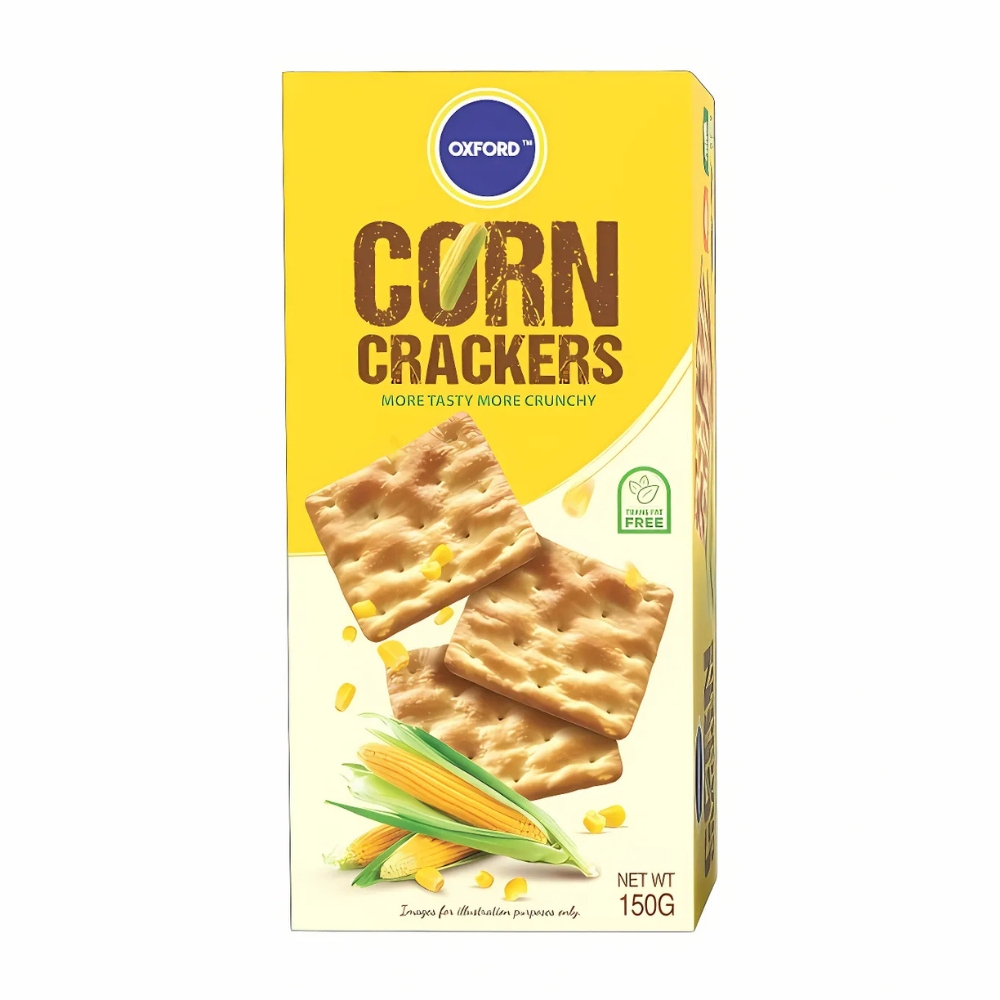 Bánh Cracker Oxford bắp/chay hộp/gói 150g