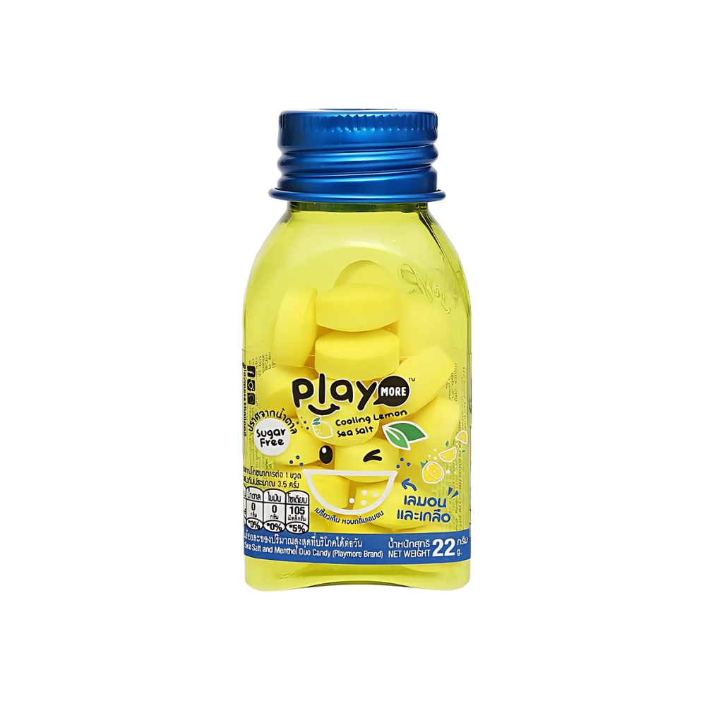 Kẹo the Playmore vị dưa hấu/xí muội/táo/nho/chanh mật ong/bạc hà/đào/dâu tây/xôi xoài hũ 22g