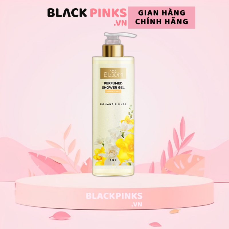 Sữa tắm nước hoa Cindy Bloom urban vibes/romantic muse/fresh ocean/aroma flower 640g