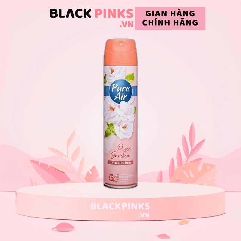 Xịt phòng hương nước hoa Pure Air hương phấn/hoa hồng/anh đào/lavender/cam chanh/ 280ml