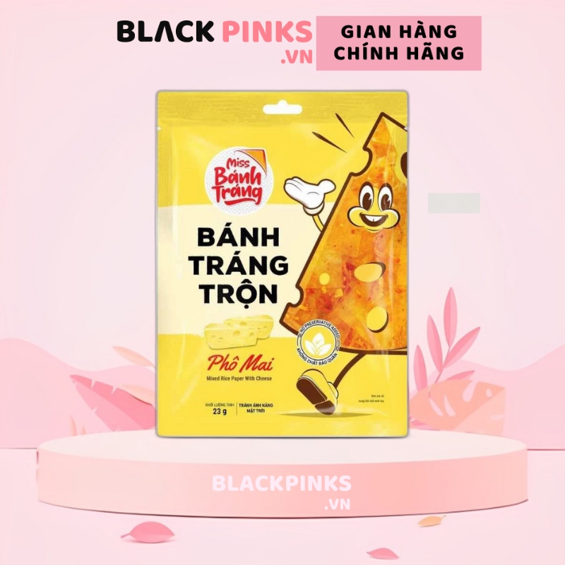 Miss Bánh Tráng Trộn Vina Snack vị gà quay/phô mai/chanh sả/rong biển/sa tế tôm/sa tế bò/ 20-23g
