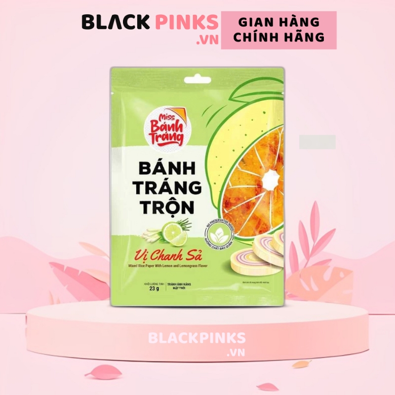 Miss Bánh Tráng Trộn Vina Snack vị gà quay/phô mai/chanh sả/rong biển/sa tế tôm/sa tế bò/ 20-23g