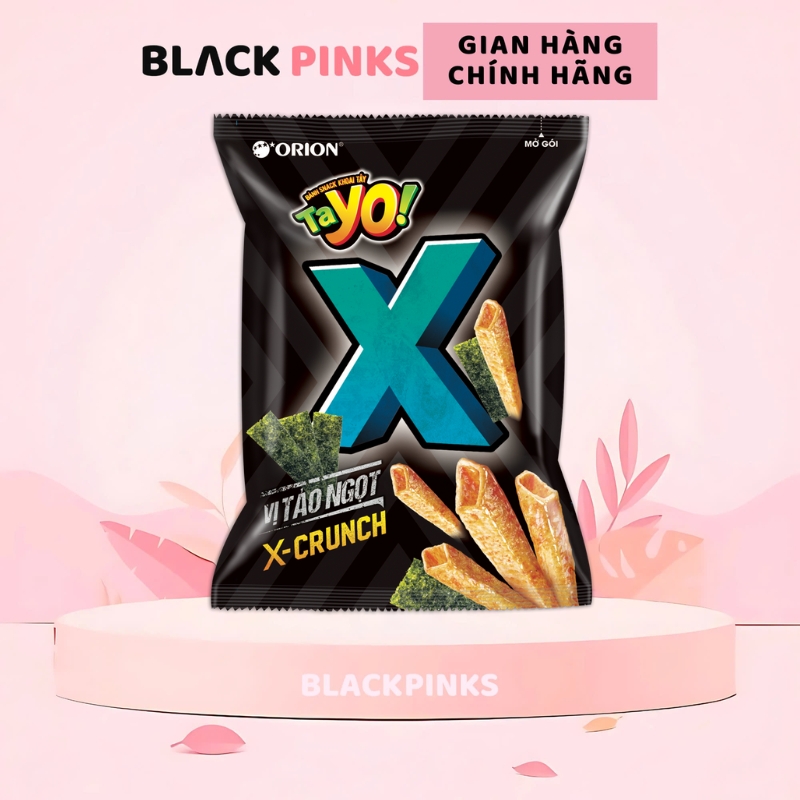Snack khoai tây Tayo! X Orion vị trứng muối/tảo ngọt/tokbokki 28g