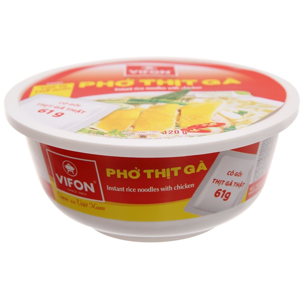 Phở gà̀/bò Vifon tô 120g