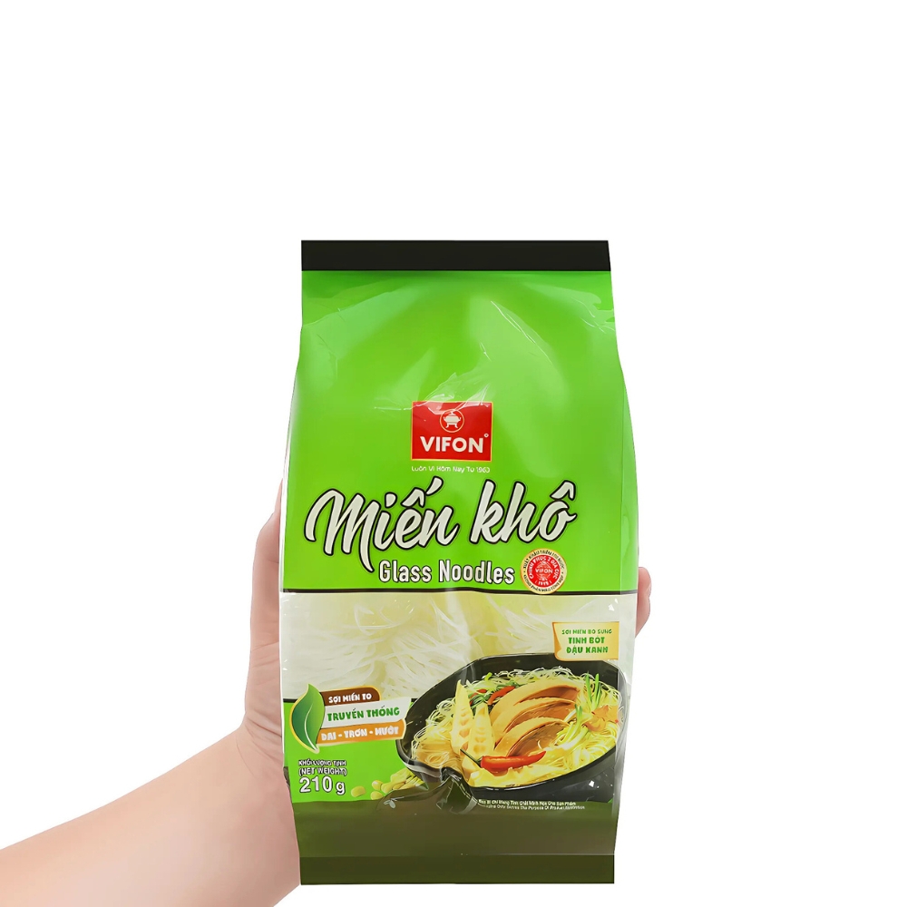 Thùng 12 gói miến khô Vifon gói 210g