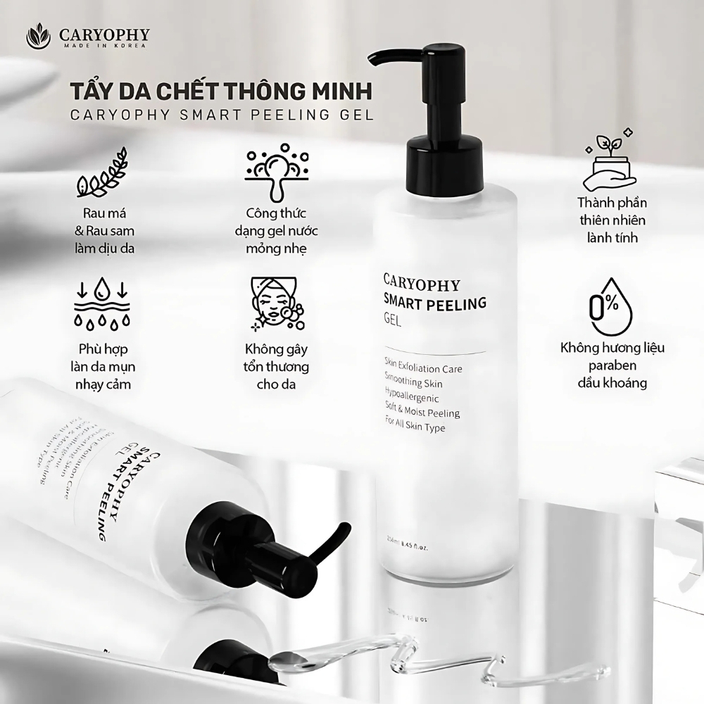 Gel tẩy tế bào chết Caryophy 250ml