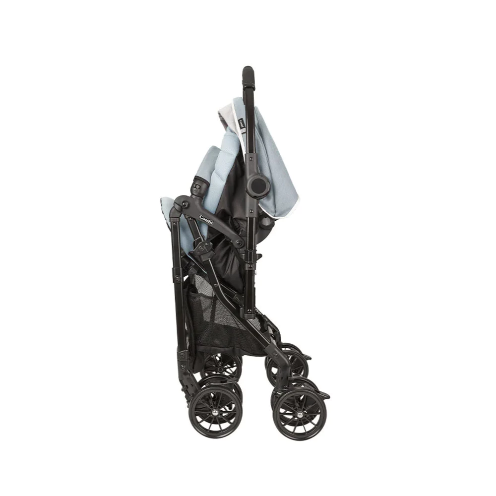 Xe đẩy Combi Neyo 4cas Compact màu xanh/vàng