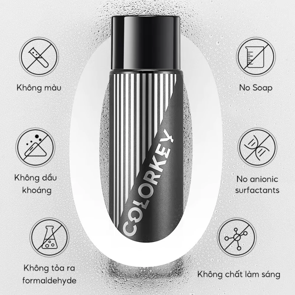 Xịt cố định lớp trang điểm Colorkey nam châm đen 100ml