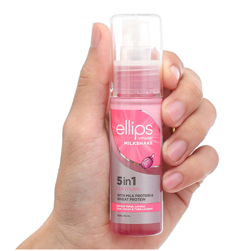 Xịt dưỡng tóc Ellips Vitamin phục hồi hư tổn 45ml