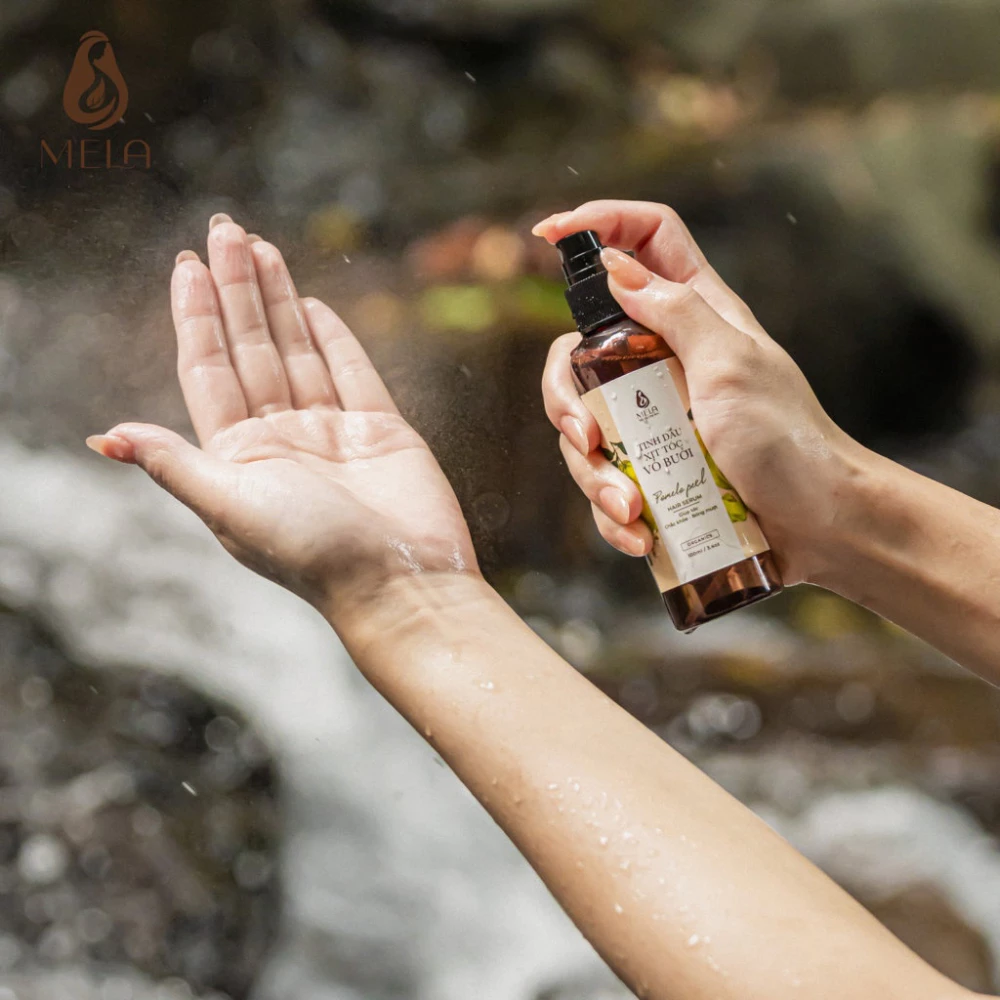 Xịt dưỡng tóc Mela tinh dầu bưởi 100ml