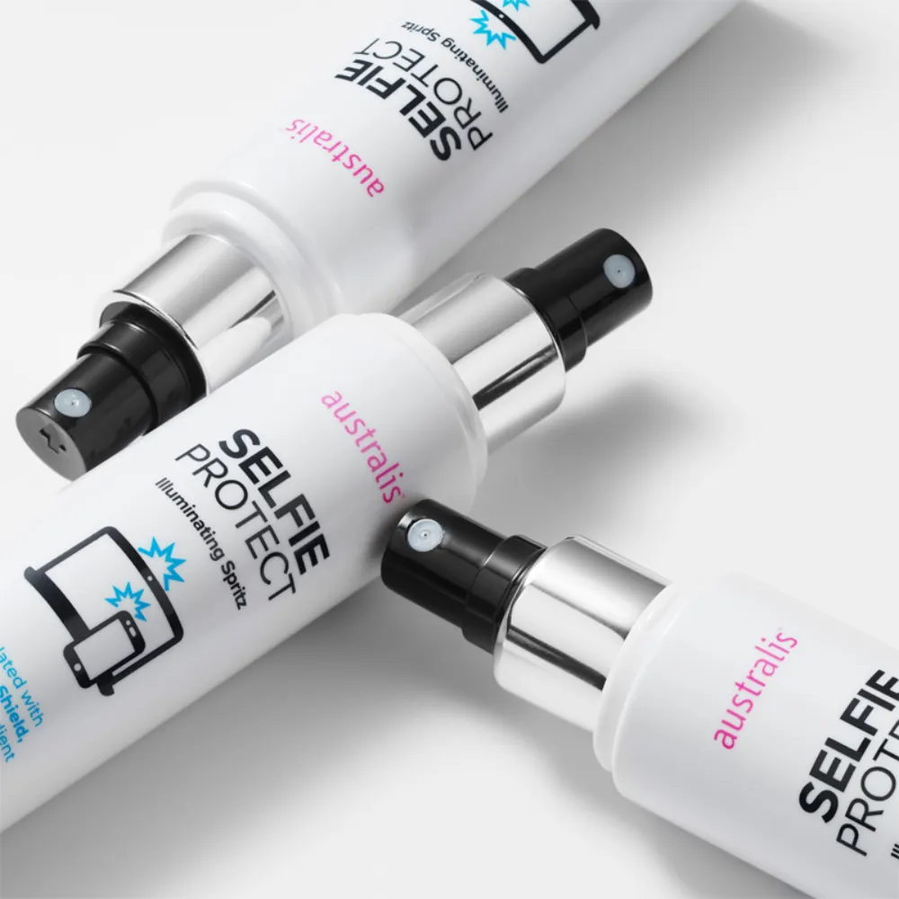 Xịt khóa makeup Australis chống tia sáng xanh 80ml