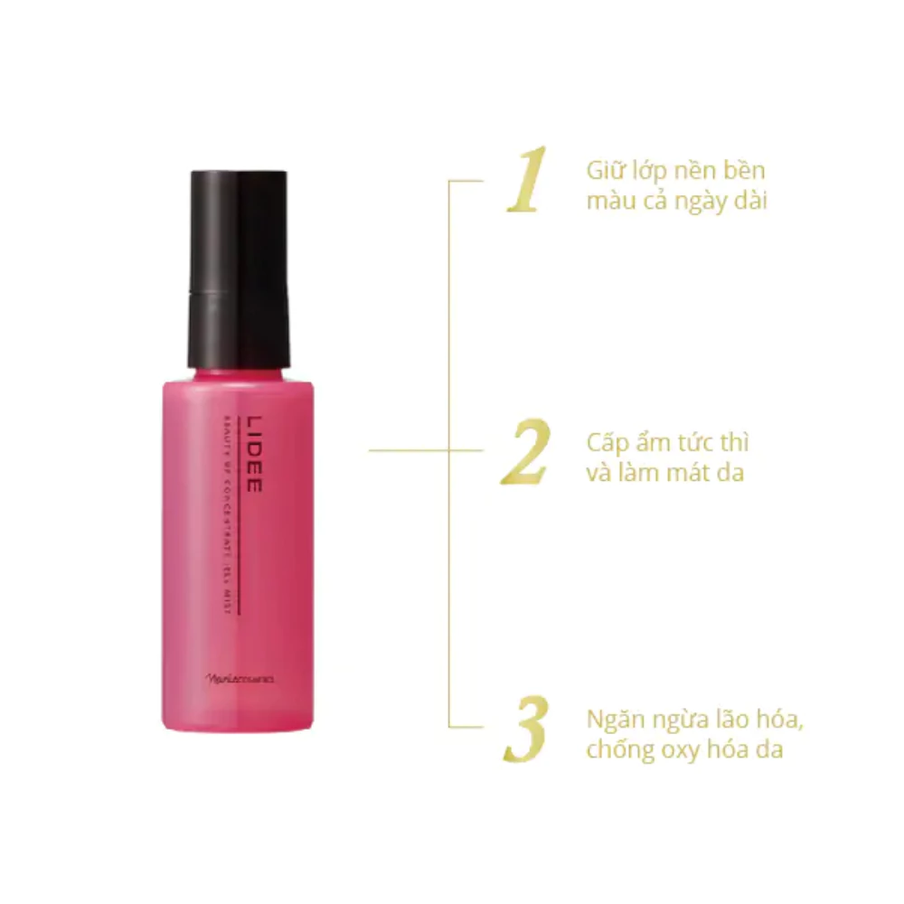 Xịt khoáng Naris LIDEE 60ml