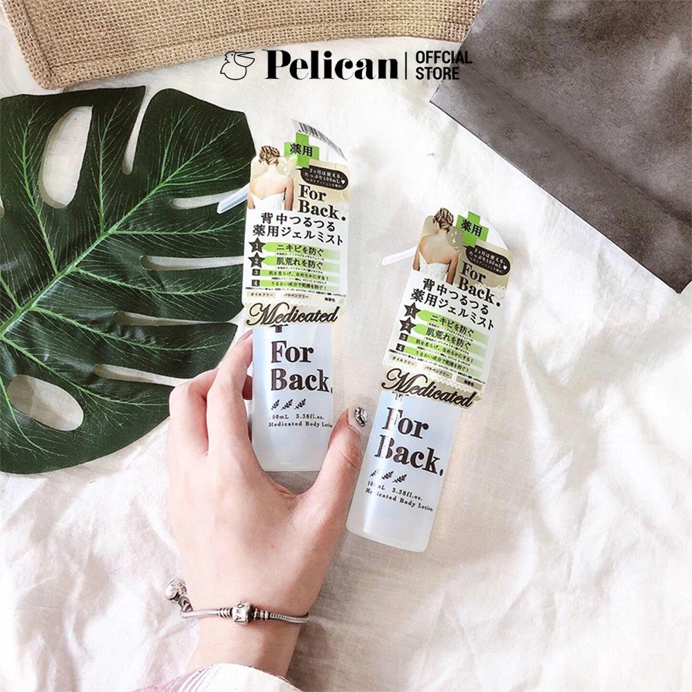 Xịt làm giảm mụn lưng Pelican 100ml