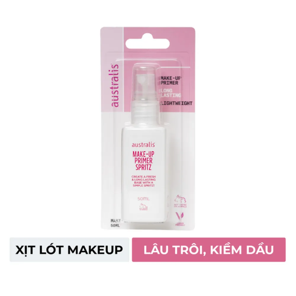 Xịt lót trang điểm Australis 50ml