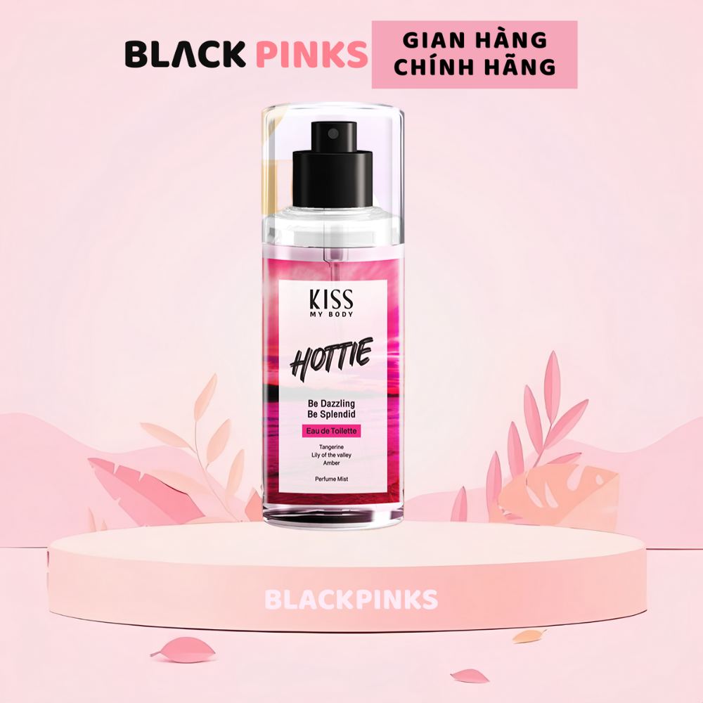 Xịt thơm toàn thân Malissa Kiss hương nước hoa - Hottie/Passion/Tender/Fierce/Desire/Charm/Sweetie/Delight 88ml