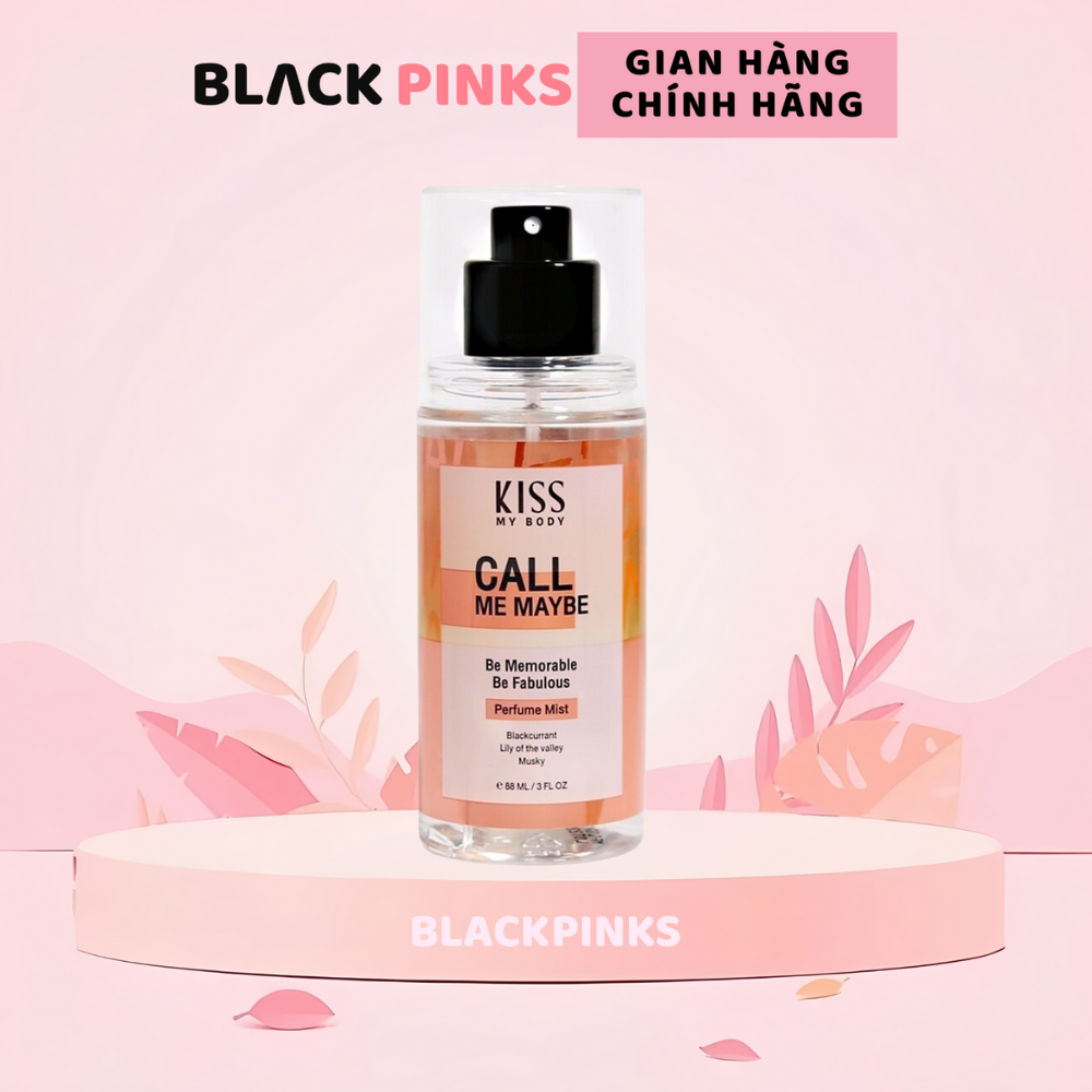 Xịt thơm toàn thân Malissa Kiss - hương Sweet Poison/hương Adore You/hương Call Me Maybe 88ml