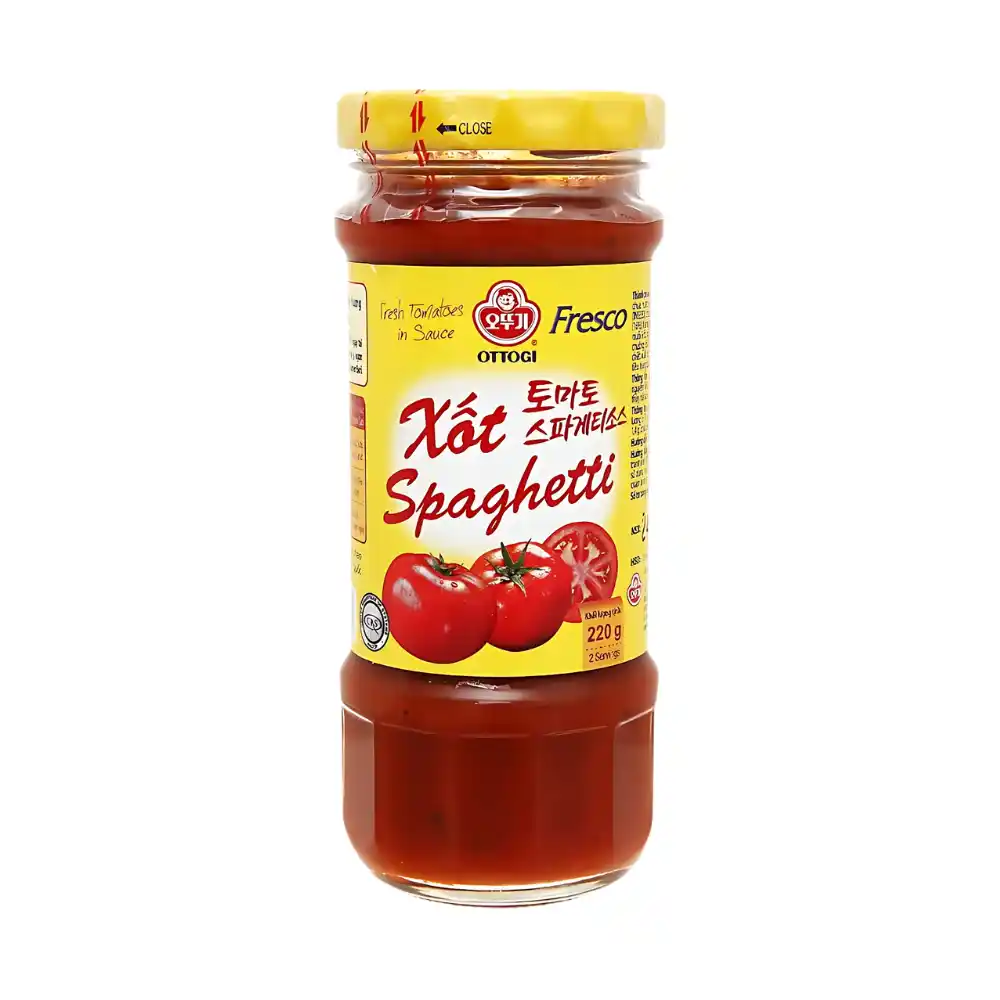 Xốt spaghetti cà chua Ottogi chai 220/400g