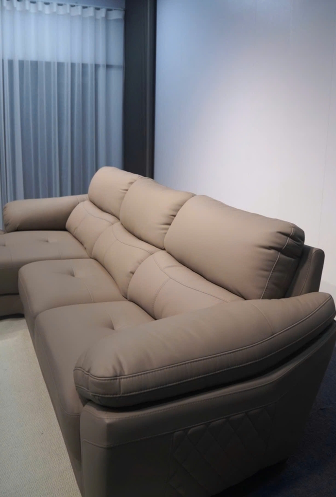 Bộ Sofa da nhập khẩu SA01 KT: 2m8x1m8