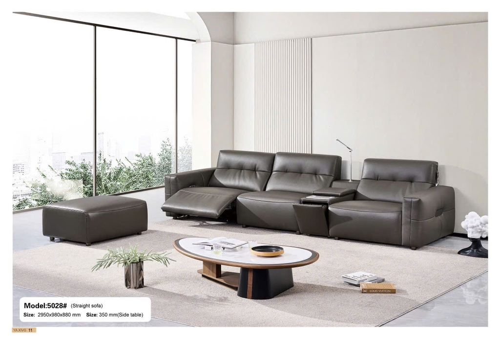 Bộ sofa da nhập khẩu SA5028