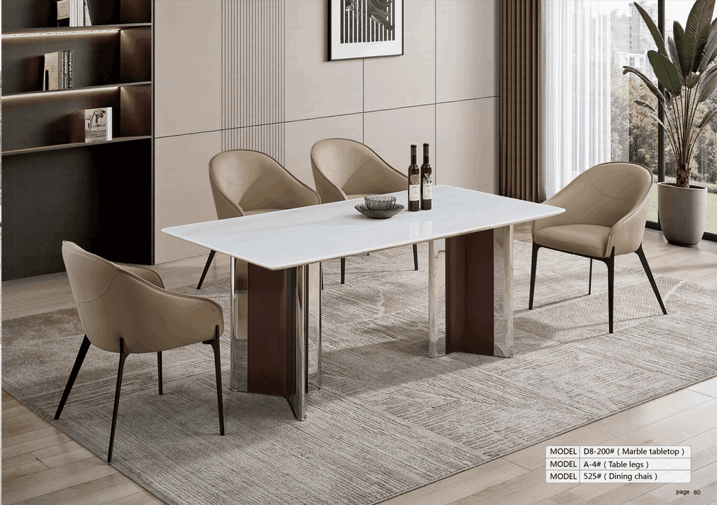 Bàn ăn nhập khẩu D8-200#cz / 525#cy