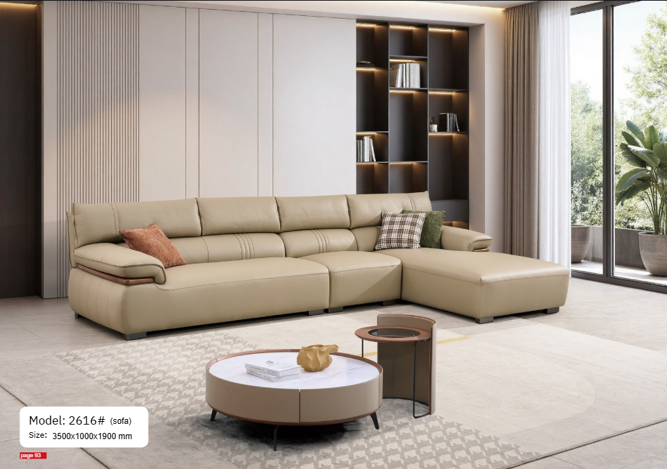 Bộ sofa nhập khẩu da sinh thái M2616