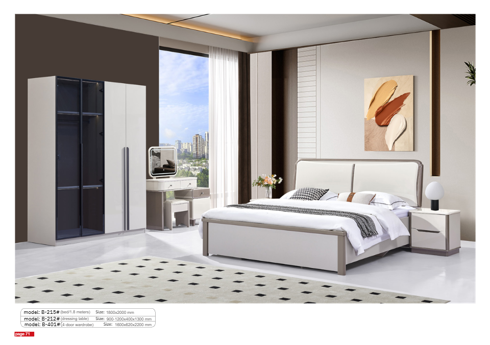 Giường tủ nhập khẩu MGB-215