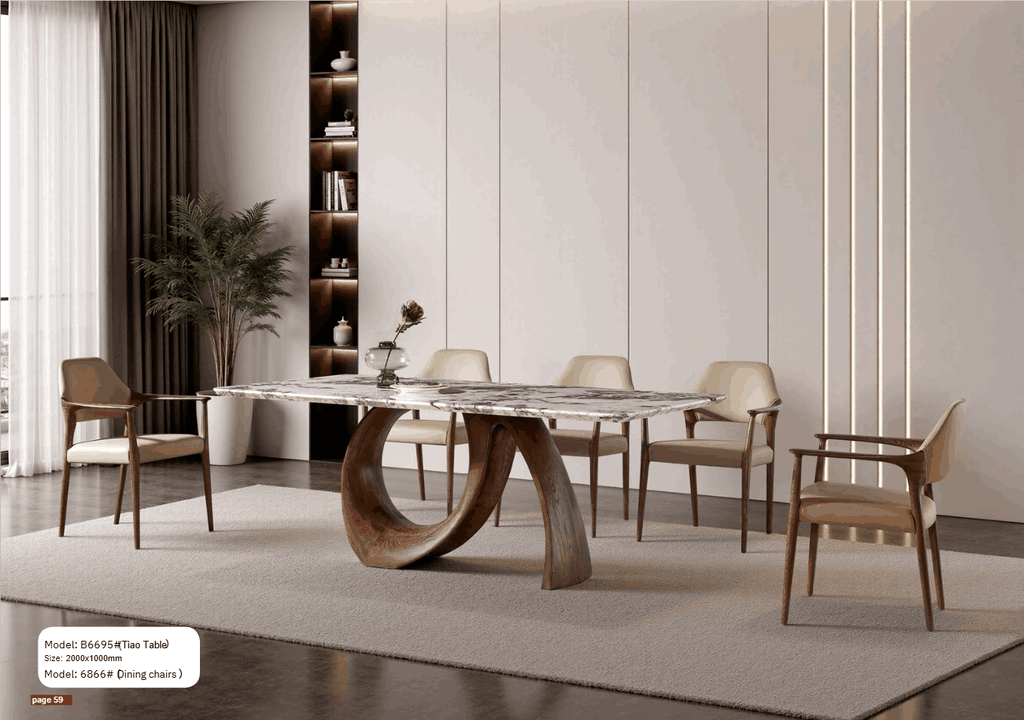 Bàn ăn nhập khẩu MB6695