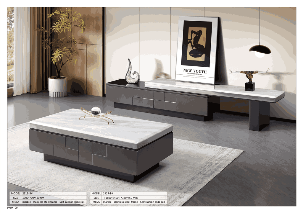 Bàn trà nhập khẩu M2313#