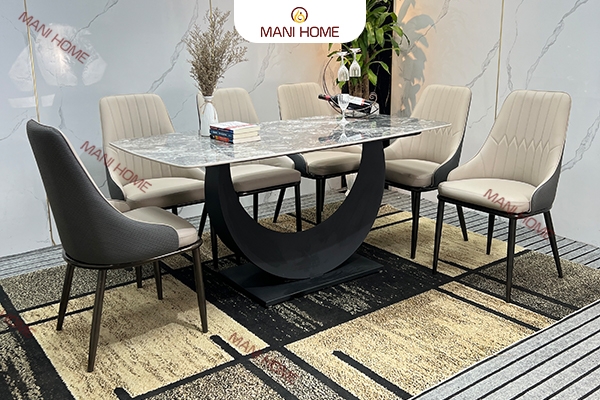 BỘ BÀN ĂN NHẬP KHẨU 6 GHẾ MOLET VIP - K10