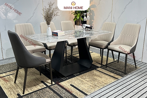 BỘ BÀN ĂN NHẬP KHẨU 6 GHẾ MOLET VIP - K11