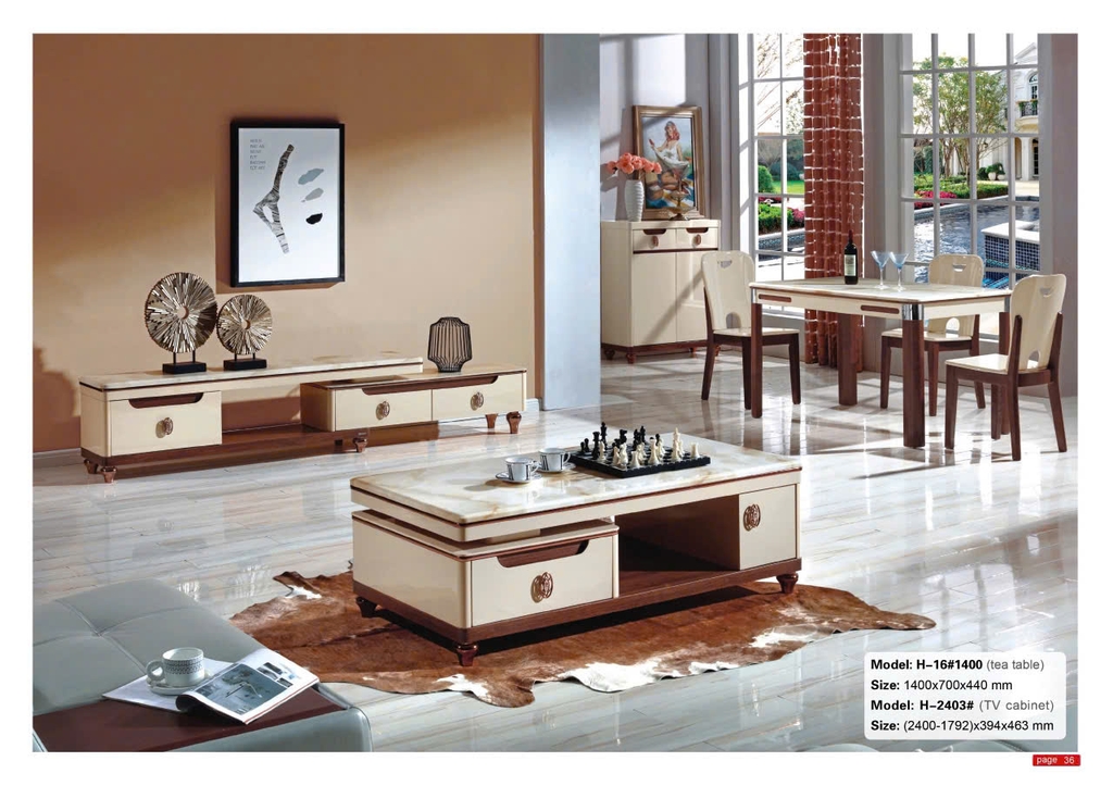 Bàn trà nhập khẩu SA H-16 1400
