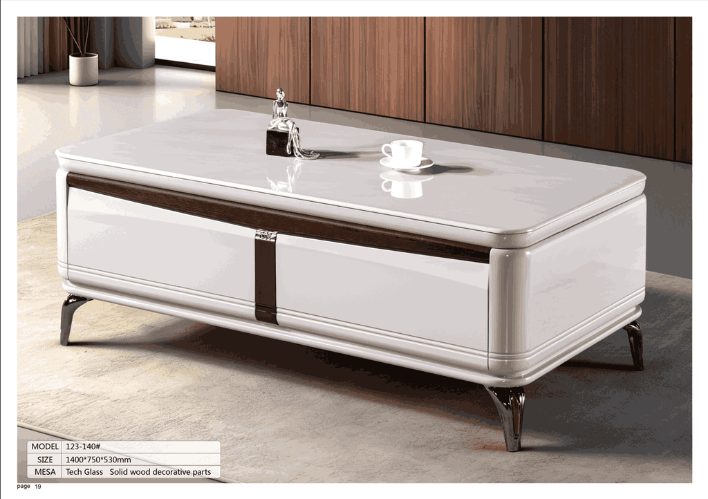 Bàn trà nhập khẩu M123-140#cj
