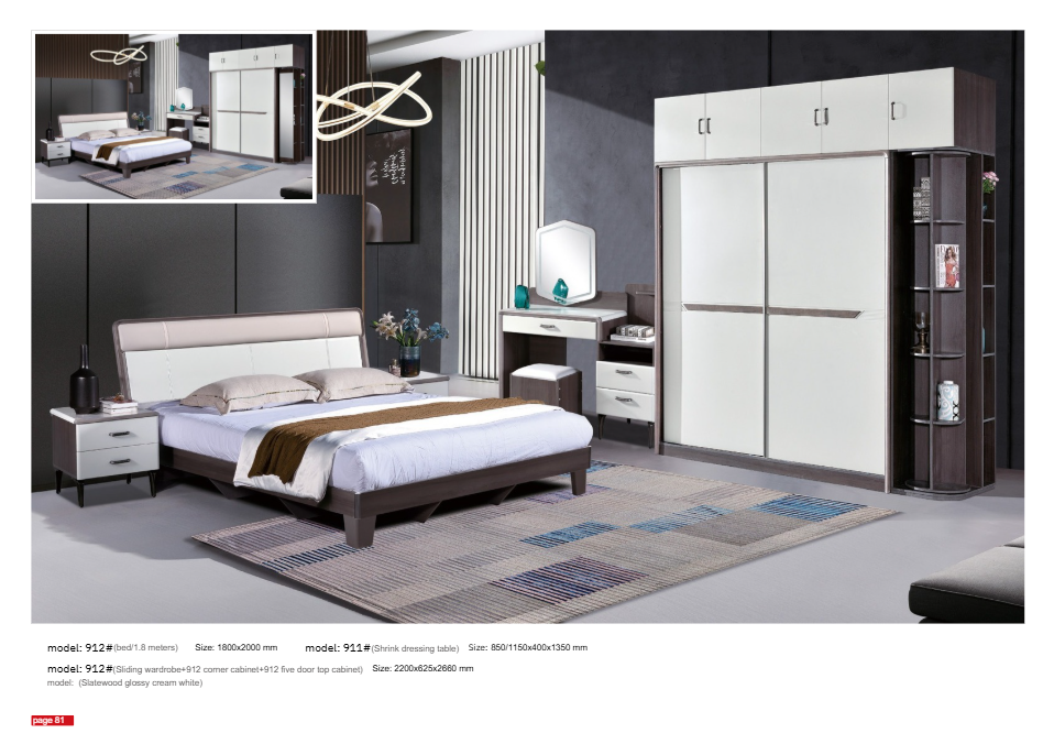 Giường tủ nhập khẩu MG912