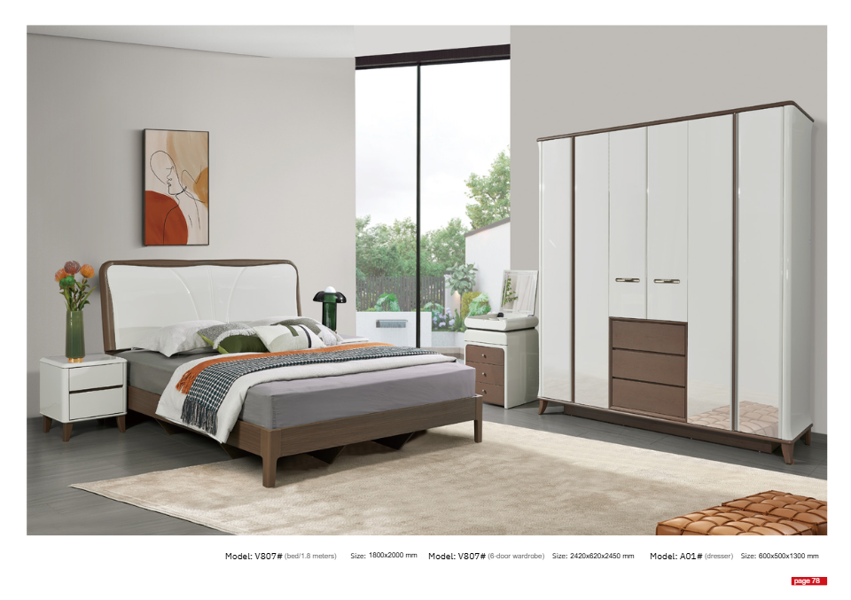 Giường tủ nhập khẩu MGV807
