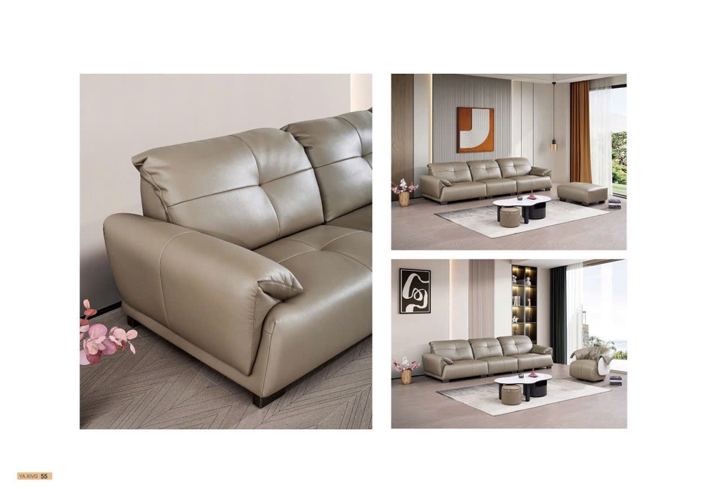 Bộ sofa da nhập khẩu SA2519