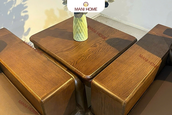 BỘ SOFA GỖ SỒI MTKC006 CAO CẤP