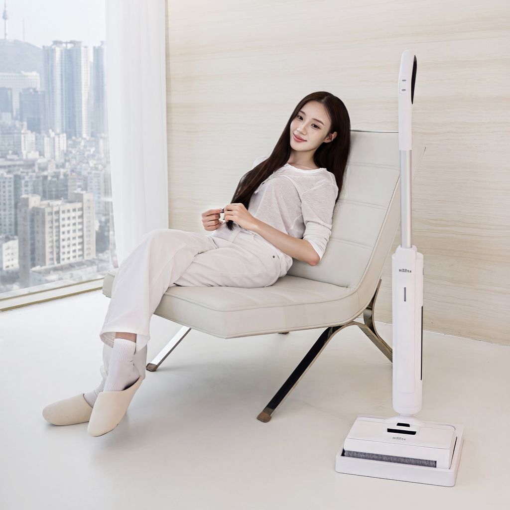 Máy lau nhà hút bụi không dây, tự làm sạch thông minh