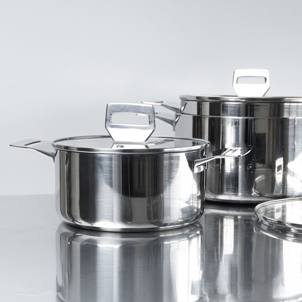 Nồi inox 316 đúc liền khối, size 18cm